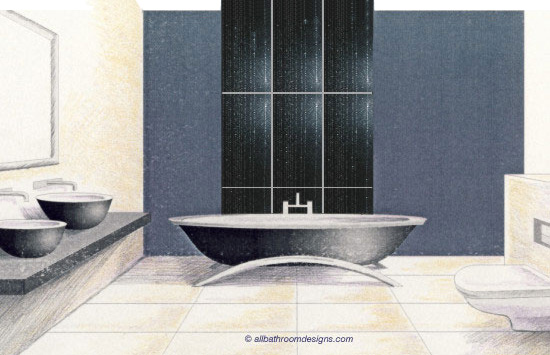 tiling designs for bathrooms