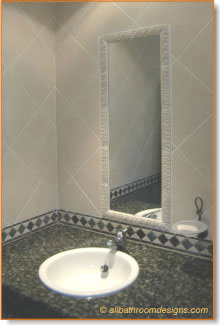 Narrow Depth Bathroom Vanity on Bathroom Tile Design Ideas That Grab The Attention