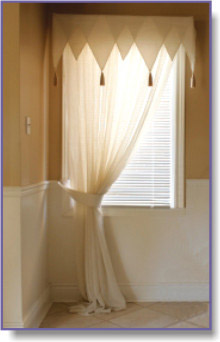 Bathroom Curtains with a Difference