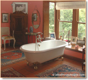Victorian Design Bathrooms, Victorian Bathroom Rugs