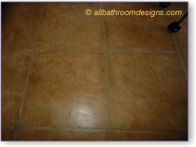 rustic bathroom flooring