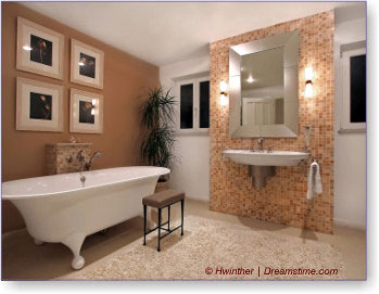 Vintage Bathroom Architectural Design