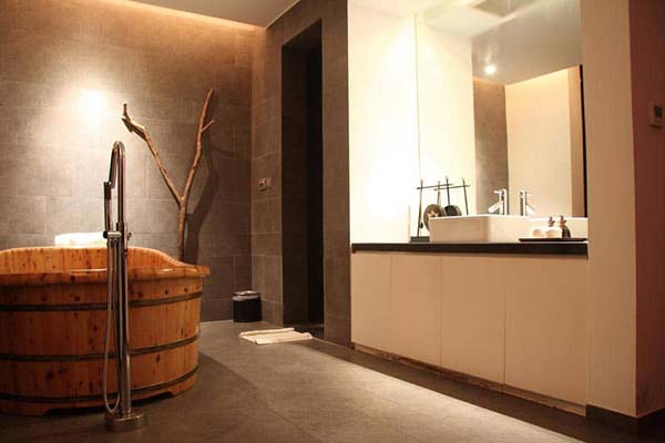 55 Modern Japanese Style Bathroom Ideas ~ Best Minimalist Japanese Bathrooms